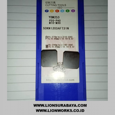 Jual ZCC CT SDKN1203AFT31N YBM253 milling insert