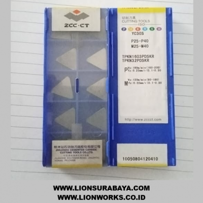 Jual ZCC CT TPKN1603PDSKR YC30S insert milling