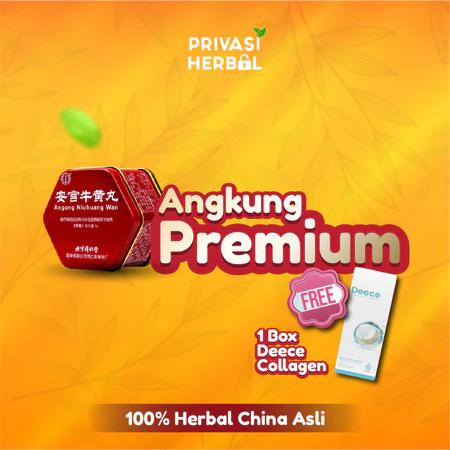 ANGKUNG PREMIUM ORIGINAL CINA Obat Stroke Herbal Cina Angong Niuhuang Wan Angkung Obat Stroke Herbal Sobat Herbal Official