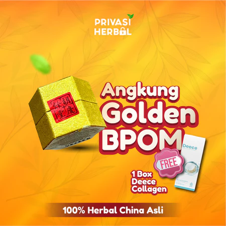 ANGKUNG GOLDEN ORIGINAL OBAT STROKE Asli ORI Sobat Herbal Official