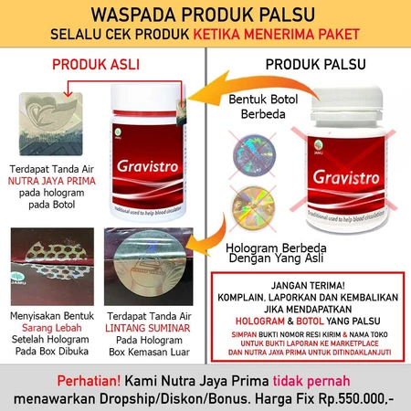 Gravistro Obat Jantung Koroner - Jantung Bengkak dan Stroke Penyumbatan - Melawan Plak Penyumbatan Sobat Herbal Official