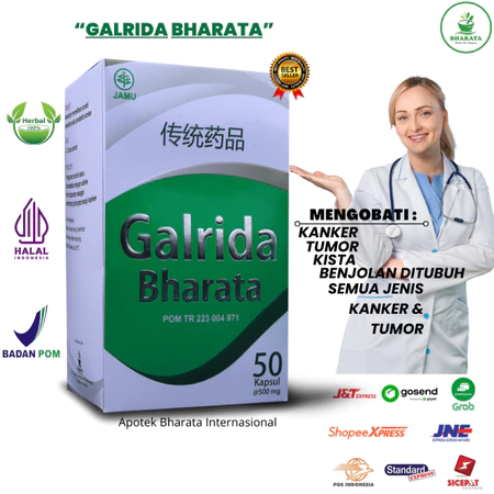 Galrida Bharata - Obat Herbal Kanker - Obat Tumor - Kanker Servik - Kanker Payudara Sobat Herbal Official