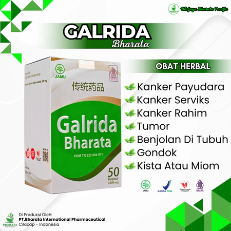 Galrida Bharata Obat Herbal Kanker Serviks Kanker Payudara Benjolan Kista Ovarium Miom Gondok Sobat Herbal Official
