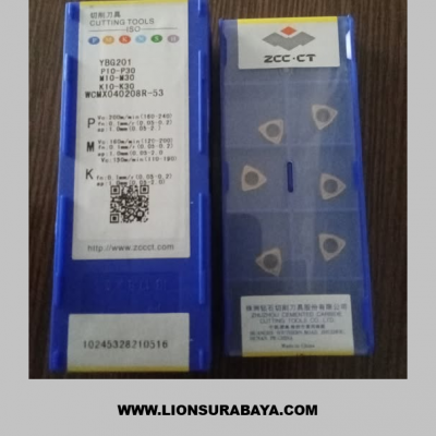 Jual ZCC CT WCMX040208R-53 YBG201 insert u drill