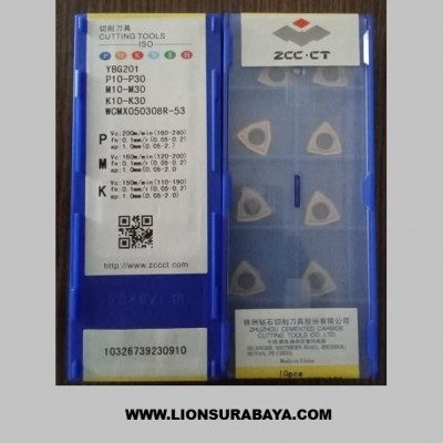 Jual ZCC CT WCMX050308R-53 YBG201 insert u drill
