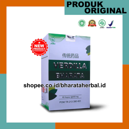Obat Paru Paru TBC Batuk Berdarah Radang Paru Tenggorokan Sesak Nafas Verdilla Bharata 100% Original Bergaransi Bharata Herbal Official