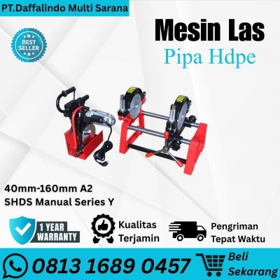Mesin Las Pipa Hdpe Manual 6 Inch / 160 MM 2 Clamp