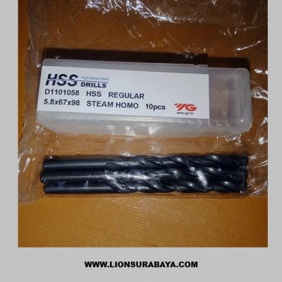Jual mata bor besi D5.8 (D1101058) merk YG-1 korea