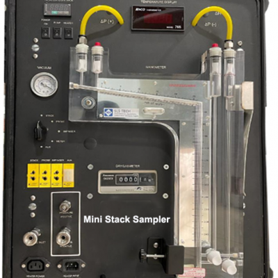 PORTABLE MINI STACK SAMPLER, PERALATAN SAMPLING UDARA EMISI SUMBER TIDAK BERGERAK, UJI EMISI SUMBER TIDAK BERGERAK (DEBU DAN GAS)