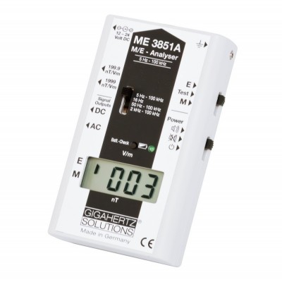 EMF Meter (Electromagnetic Field Meter)  TIPE : ME3851A