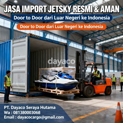 Jasa Import Jetski All-In dari China & USA ke Indonesia