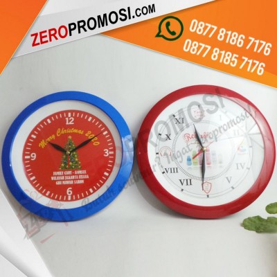 Jam Dinding 218P Custom Logo – Media Promosi Elegan dengan Exposure Jangka Panjang