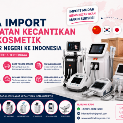 Cara Aman Import Peralatan Kecantikan Non-Kosmetik dari Luar Negeri