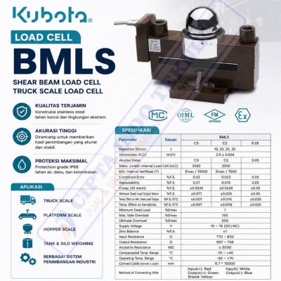 LOAD CELL  KUBOTA 25 - 30 TON