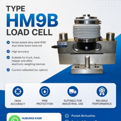 LOAD CELL HM 9B 30 TON MERK ZEMIC - SERVICE + TERA
