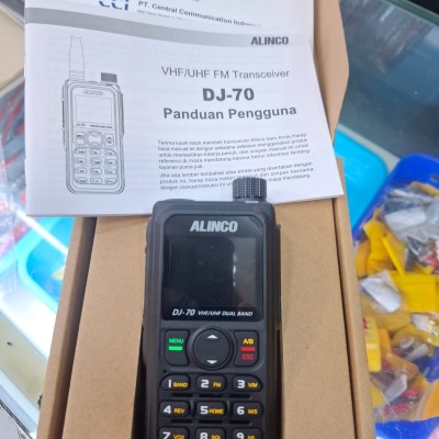 Jual Nego - HT Alinco DJ-70 VHF/UHF FM Transceiver