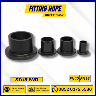 Stub End Hdpe Butt Fusion Ukuran 16 Inch - Stub End Sambungan Pipa Hdpe 400mm