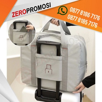 Tas Travel Lipat Besar Custom Logo Premium Souvenir Perusahaan