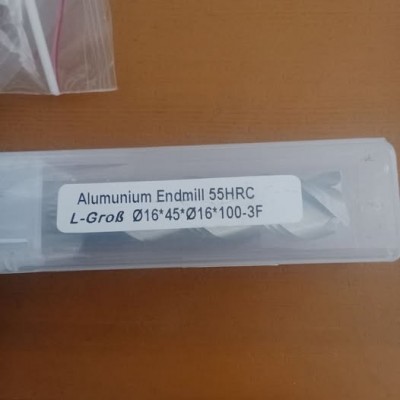 Aluminium Endmill 55HRC D16