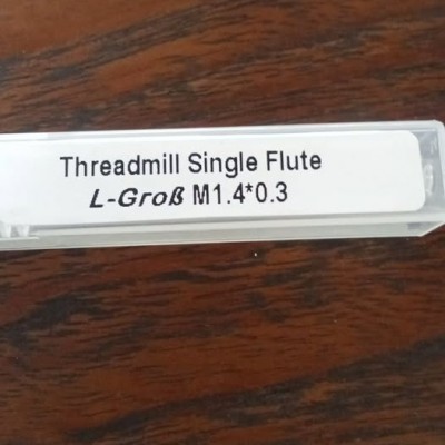 L-Grob Threadmill Single Flute M1.4*0.3