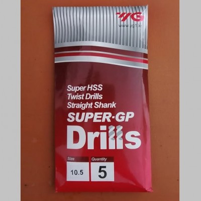 YG-1 Super GP Drills D10.5 ( DSH101105 )