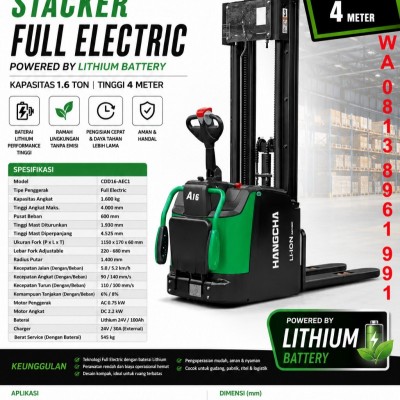 Jual Stacker Elektrik Gresik