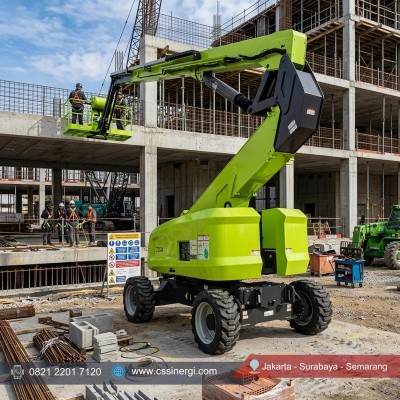 Sewa Boomlift 25 Meter Bali | Murah & Ready Unit