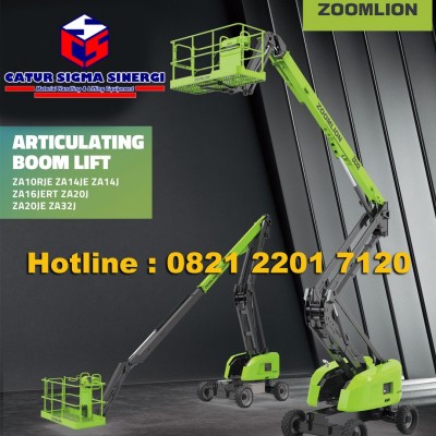 Sewa Boomlift Surabaya 16 - 40 Meter | Murah & Ready Unit