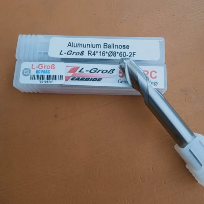 L-GROB Alumunium Ballnose R4