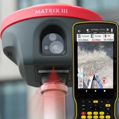 Jual GPS Geodetik Alpha GEO Matrix III Laser + Matrix Ultra Base(Base and Rover Set)