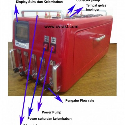 GAS SAMPLER IMPINGER SLS-RAC5 | Ambient Air Sampler Impinger